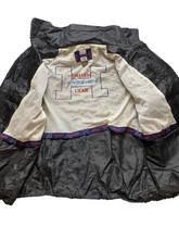 Load image into Gallery viewer, Harlem Gear America Jacket Adult Large Black Zip Up Nylon Mesh Windbreaker Mens
