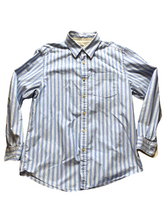 Load image into Gallery viewer, Tommy Bahama Shirt Adult Large Button Up Striped Long Sleeve Casual Outdoor Mens
