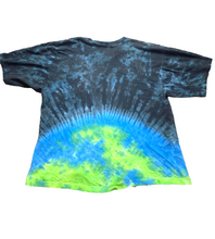 Load image into Gallery viewer, VTG Arlo Guthrie Shirt Adult 3XL Tie Dye Single Stitch All Over the World Mens
