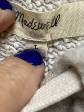 Load image into Gallery viewer, Madewell Sweatshirt Adult Large Bluish Beige Oversized Terry Hoodie Sweater Mens
