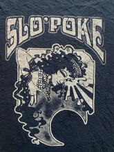 Load image into Gallery viewer, SloPoke Shirt Womens Large Black Earthy Hapshash &amp; Arther Whimsygoth Ladies
