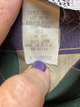 Load image into Gallery viewer, VTG Kensington Square Jacket Womens Extra Large Multi Color Baroque Abstract USA

