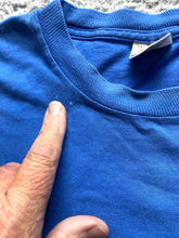 Load image into Gallery viewer, Vintage Tanqueray Sterling Vodka Shirt Adult Medium Blue Single Stitch 90s Mens
