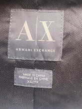 Load image into Gallery viewer, Armani Exchange Coat Women Extra Small Wool Alpaca Long Snap Front Ladies
