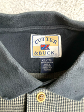 Load image into Gallery viewer, Cutter &amp; Buck Shirt Adult 2XL XXL Black NBC Sports Embroidered Golf Polo Mens
