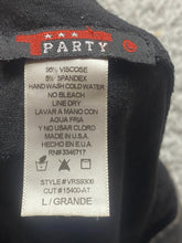 Load image into Gallery viewer, T Party Skirt Womens Large (30x32) Fringe Gothic Boho Long Maxi Viscose Spandex
