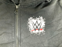 Load image into Gallery viewer, WWE Sweatshirt Youth Large Zip Up Wrestling Hoodie Sweater Fleece Skater Boys
