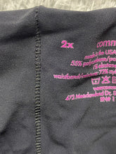 Load image into Gallery viewer, Commando Pants Womens 2X (29x27.5) Black Faux Leather Waistband Stretch Plus
