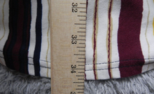 Load image into Gallery viewer, J for Justify Dress Womens Extra Large Button Front Striped Collared Shirt Lady
