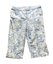 Load image into Gallery viewer, Villager by Liz Claiborne Pants Women 16 (37x18) Light Blue Stretch Capri Hippie
