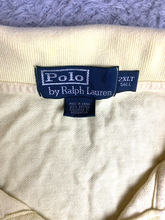 Load image into Gallery viewer, Ralph Lauren Shirt Adult 2XLT XXL Tall Yellow Preppy Blue Pony Golf Polo Mens
