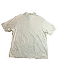 Load image into Gallery viewer, Tommy Bahama Shirt Adult Extra Large White Green Striped Preppy Golf Polo Mens
