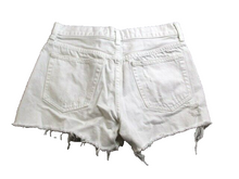 Load image into Gallery viewer, Free People Shorts Womens 28 Destroyed Cheeky Denim 3&quot; Inseam 5 Pocket Ladies
