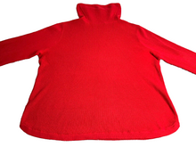 Load image into Gallery viewer, Lauren Ralph Lauren Sweater Womens 3X Red Waffle Knit Cowl Neck Plus Ladies
