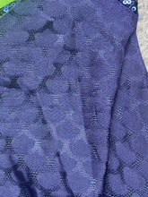 Load image into Gallery viewer, Lilly Pulitzer Dress Womens Medium Navy Blue Calissa Sequin Lined Silk Flare
