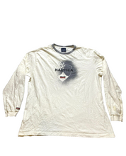 Load image into Gallery viewer, Vintage Nautica Shirt Adult Extra Large Beige Snowflakes Mountain Outdoor Mens
