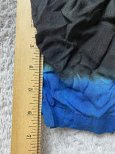 Load image into Gallery viewer, VTG Frantik Shorts Womens Medium (34x6.5) Black Colorblock Tie Dye Rayon
