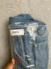 Load image into Gallery viewer, Urban Pipeline Jeans Adult 42x30 Blue Mens Baggy Hip Hop Thrashed Denim Mens
