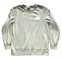 Load image into Gallery viewer, The North Face Sweatshirt Womens Medium Mint Green Fleece Embroidered Oversized
