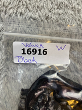 Load image into Gallery viewer, Catherines Shirt Womens 1XWP Black Velvet AOP Floral Boho Nylon Spandex Petite
