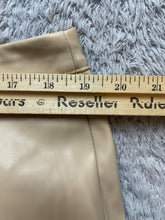 Load image into Gallery viewer, Pretty Little Thing Pants Womens 14 (38x28.5) Natural Shape Leather Jogger Lady
