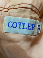 Load image into Gallery viewer, Cotler Sport Coat Mens 38 Tan Corduroy Elbow Patches Single Breasted Suit Blazer
