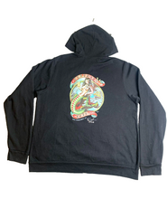 Load image into Gallery viewer, Columbus Cafe Sweatshirt Adult 2XL Black Hoodie Sweater Mermaidcore Anchor Mens
