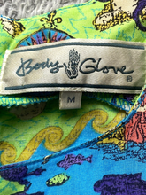 Load image into Gallery viewer, Body Glove Romper Womens Medium Green Blue Mermaidcore Seashellcore Oceanic Lady
