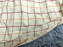 Load image into Gallery viewer, Alan Flusser Shirt Adult Medium Pale Yellow Button Up Checkered Casual Mens
