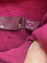 Load image into Gallery viewer, Prana Jacket Womens Small Burgundy Mariska Tunic Organic Shawl Collar Outdoor
