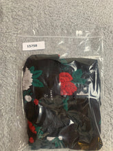 Load image into Gallery viewer, Torrid Shirt Womens 2 Black AOP Floral Georgette Button Up Blouse Plus Ladies

