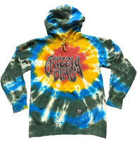 Load image into Gallery viewer, Grateful Dead x Grizzly Griptape Sweatshirt Adult Medium Tie Dye Hoodie Mens
