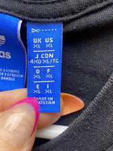 Load image into Gallery viewer, Adidas Shirt Adult Extra Large Black Trefoil Three Stripes Logo Streetwear Mens
