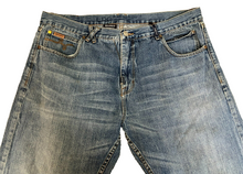 Load image into Gallery viewer, LRG LR Geans Jeans Adult 42x31.5 Whiskered Straight Leg Outdoor Baggy Denim Mens
