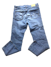 Load image into Gallery viewer, Urban Star Jeans Adult 36x32 Blue Denim Baggy Skater Straight Leg Spandex Mens
