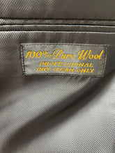 Load image into Gallery viewer, Jeffrey Banks Suit Coat Mens 42R Black 100% Wool Single Breasted Sport Blazer
