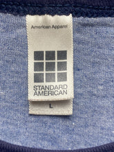 Load image into Gallery viewer, VTG Shirt Adult Large Blue Spyder Neil Giraldo Script Single Stitch Mens RARE
