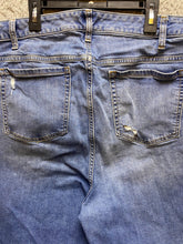 Load image into Gallery viewer, Torrid Jeans Womens Plus Size Blue Denim Stretch Pants Grunge Distressed Ladies
