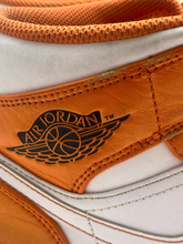 Load image into Gallery viewer, Nike Air Jordan Shoes Mens 9 Orange White 1 Mid SE Electro DM3531-800 Syracuse
