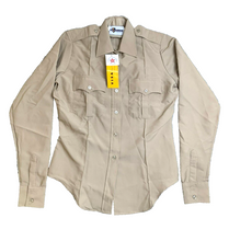 Load image into Gallery viewer, Conqueror Shirt Adult 36-REG Medium Tan Military Army Uniform Workwear USA Mens
