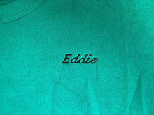 Load image into Gallery viewer, VTG Elks Sweatshirt Adult Large Green 8 Ball Mountainside 1585 Sweater 90s Mens
