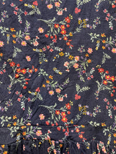 Load image into Gallery viewer, Torrid Shirt Womens 5 Navy AOP Flower Boho Tunic Super Soft Knits Flowy Blouse
