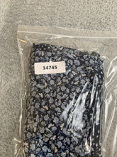 Load image into Gallery viewer, J Jill Shirt Womens Extra Large Navy AOP Flower Square Neck Flowy Blouse Ladies
