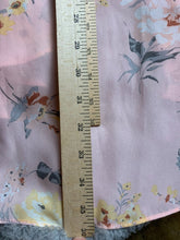 Load image into Gallery viewer, Socialite Dress Womens Extra Large Peach Ruffle Wrap Midi Asymmetric Boho Flared
