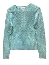 Load image into Gallery viewer, Lilly Pulitzer Sweater Womens Medium Cable Knit Cashmere Pullover Outerwear Lady
