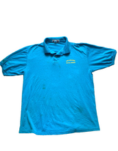 Load image into Gallery viewer, VTG Roller Skating Shirt Adult Large Teal Blue Skate Center Rink Polo Starlite
