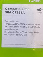 Load image into Gallery viewer, Premium Toner Cartridge CF258A-CT-V7-4PK -N58A CF258XA for HP Laser Jet Pro M404
