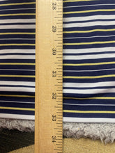 Load image into Gallery viewer, Straight Down Shirt Adult 2XL Navy Yellow Stripes U.S Open Pebble Beach Polo Men
