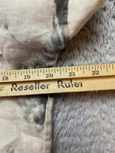 Load image into Gallery viewer, Bellambra Shirt Women Small Beige Gray Tie Dye Linen Oversized Boxy Blouse Italy
