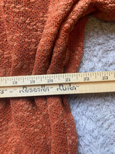 Load image into Gallery viewer, Free People Sweater Womens Large Coral Fall Knit Oversized Tunic Boho Cardigan
